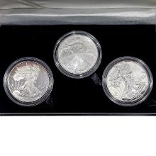 2006 American Eagle 20th Ann. Silver Coin Set [3 C