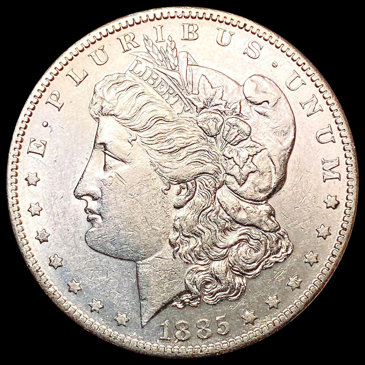 1885-S Morgan Silver Dollar CHOICE AU