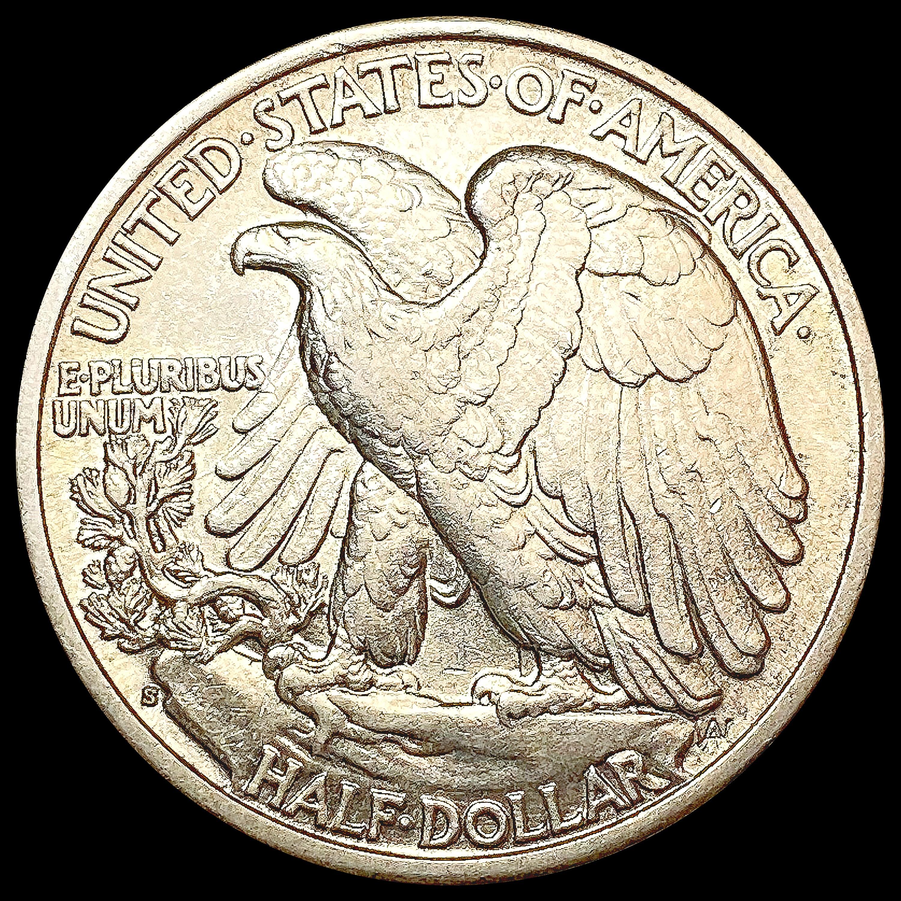 1934-S Walking Liberty Half Dollar UNCIRCULATED