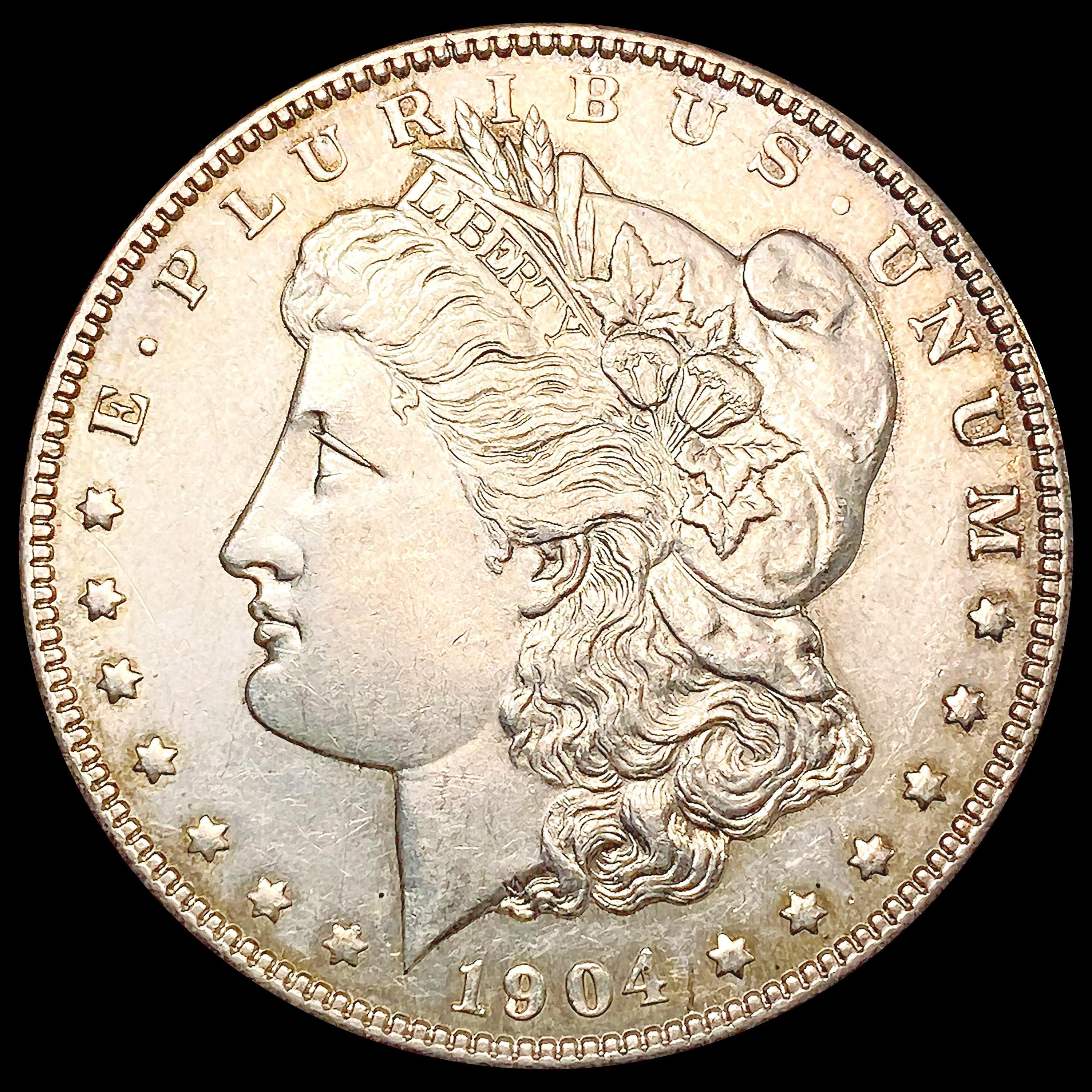 1904 Morgan Silver Dollar CHOICE AU