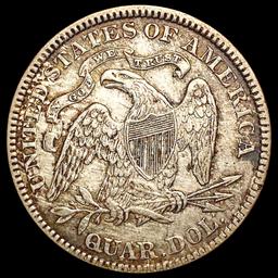 1876 Seated Liberty Quarter LIGHTLY CIRCULATED