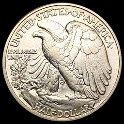 1937-D Walking Liberty Half Dollar CHOICE AU