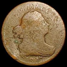 1807 Draped Bust Half Cent NICELY CIRCULATED