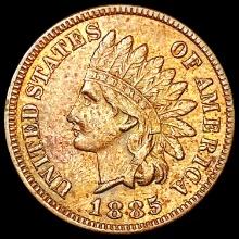 1885 Indian Head Cent NEARLY UNCIRCULATED