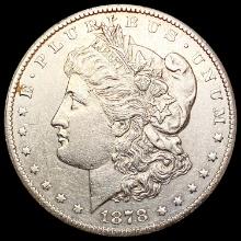 1878-CC Morgan Silver Dollar CLOSELY UNCIRCULATED