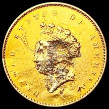 1855 Rare Gold Dollar HIGH GRADE