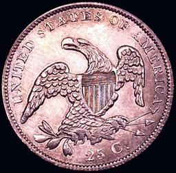 1837 Capped Bust Quarter CHOICE BU+