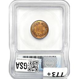 1857 Flying Eagle Cent ICG MS64