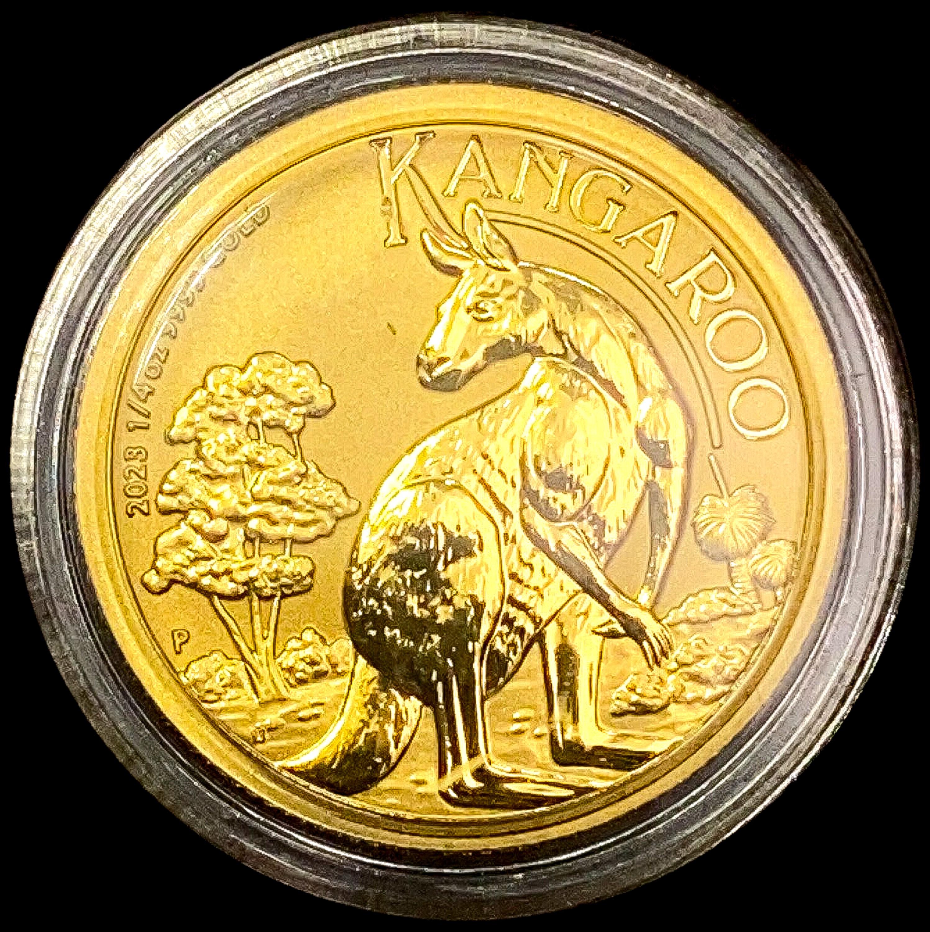 2022 Australia 1/4oz Gold $25 SUPERB GEM BU