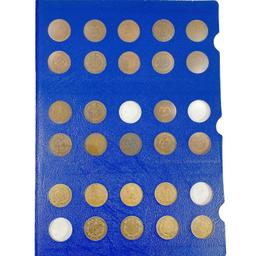 1857-1909 Indian Head Cent Book (55 Coins)