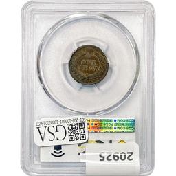1872 Indian Head Cent PCGS F12