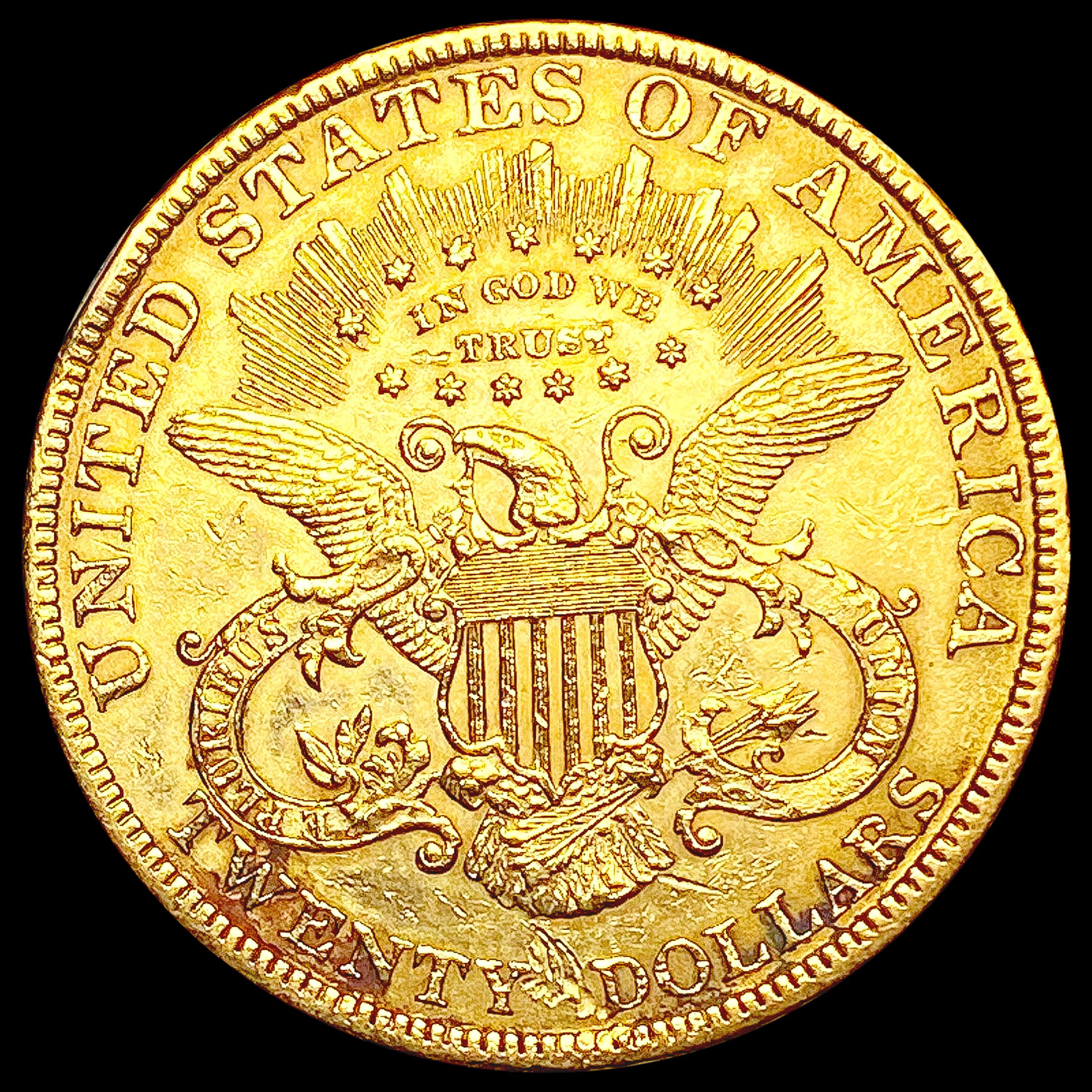 1899 $20 Gold Double Eagle CLOSELY UNCIRCULATED