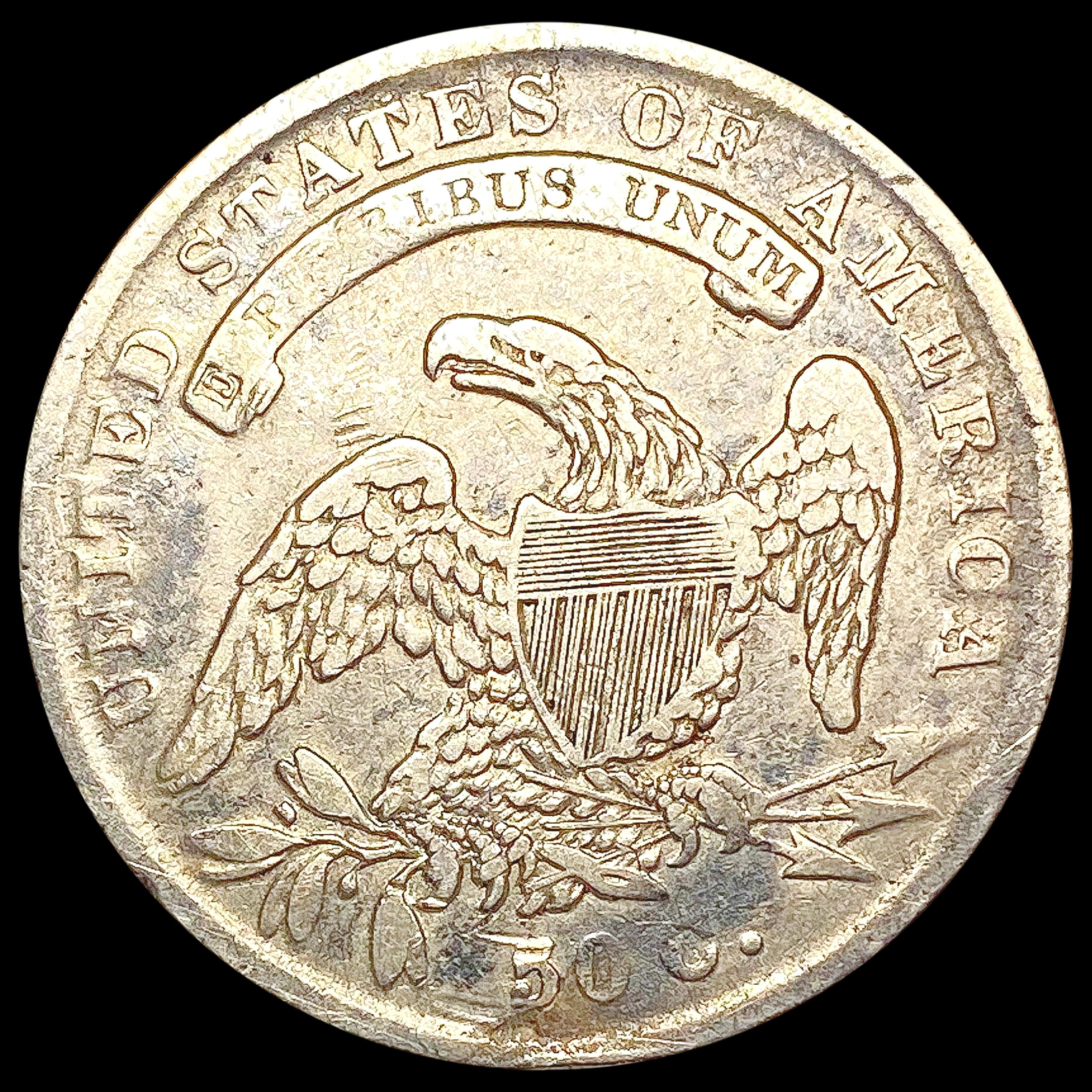 1834 Capped Bust Half Dollar LIGHTLY CIRCULATED