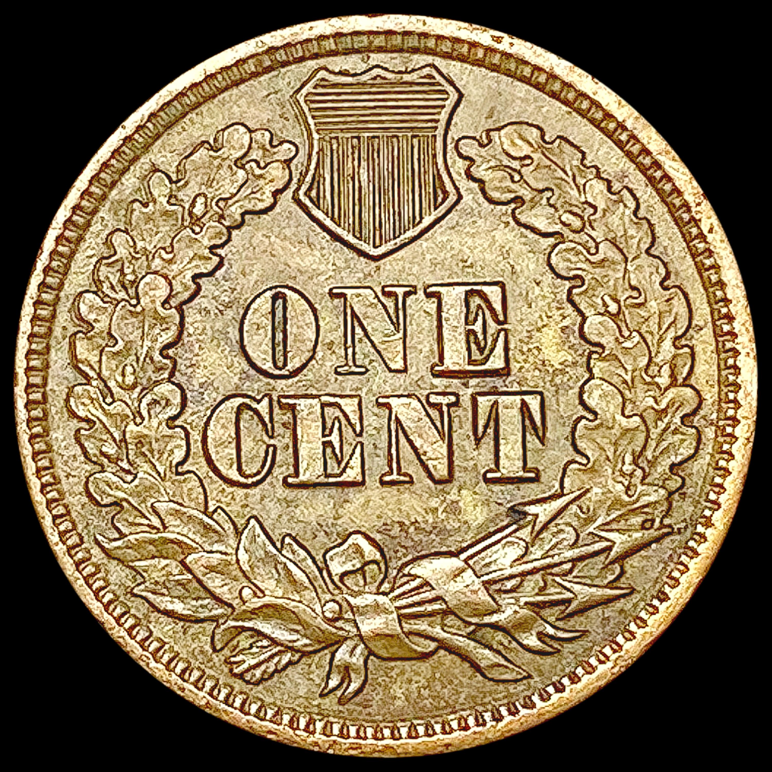 1863 Indian Head Cent CHOICE AU