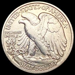 1927-S Walking Liberty Half Dollar CLOSELY UNCIRCU