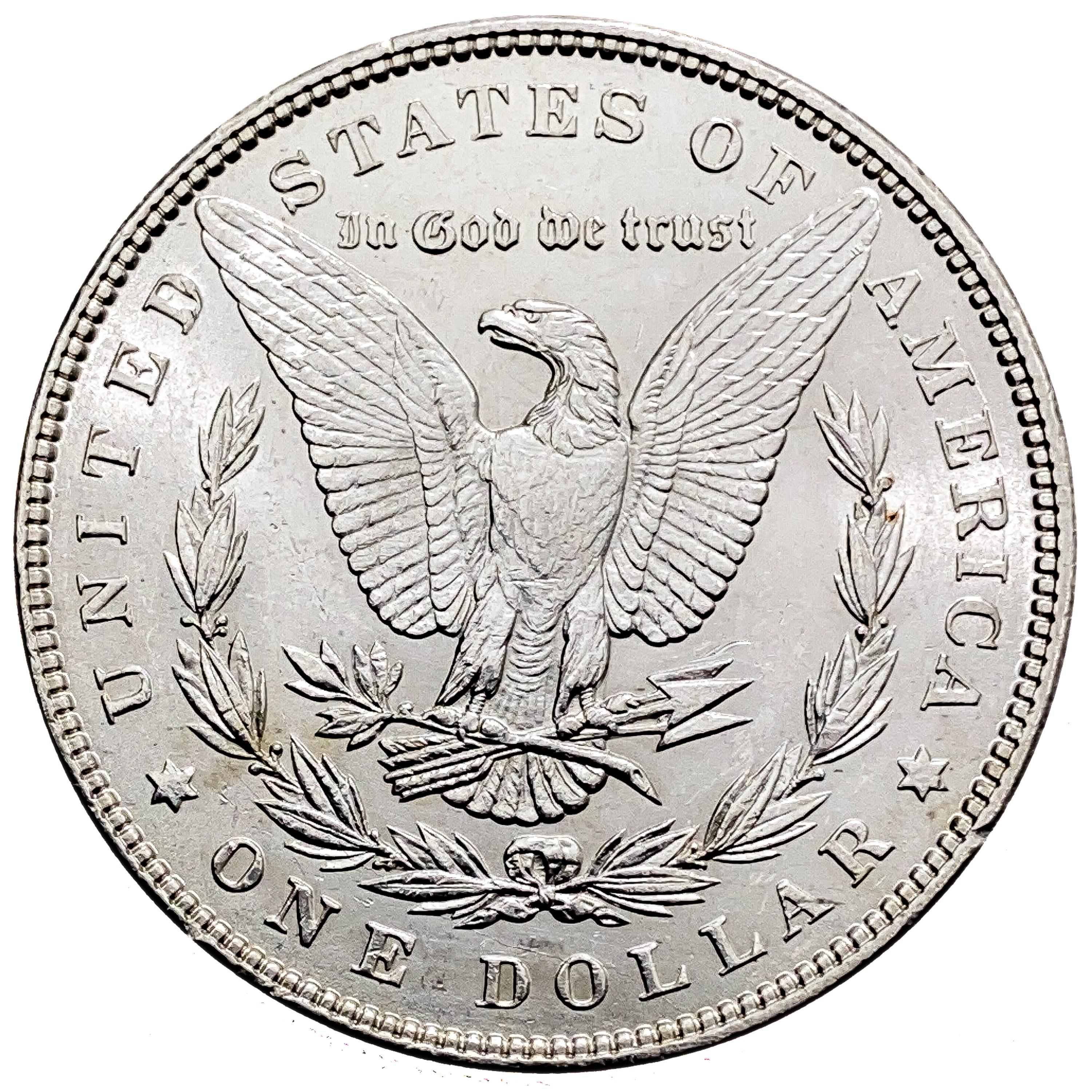 1882 Morgan Silver Dollar Roll Ch BU [20 Coins]