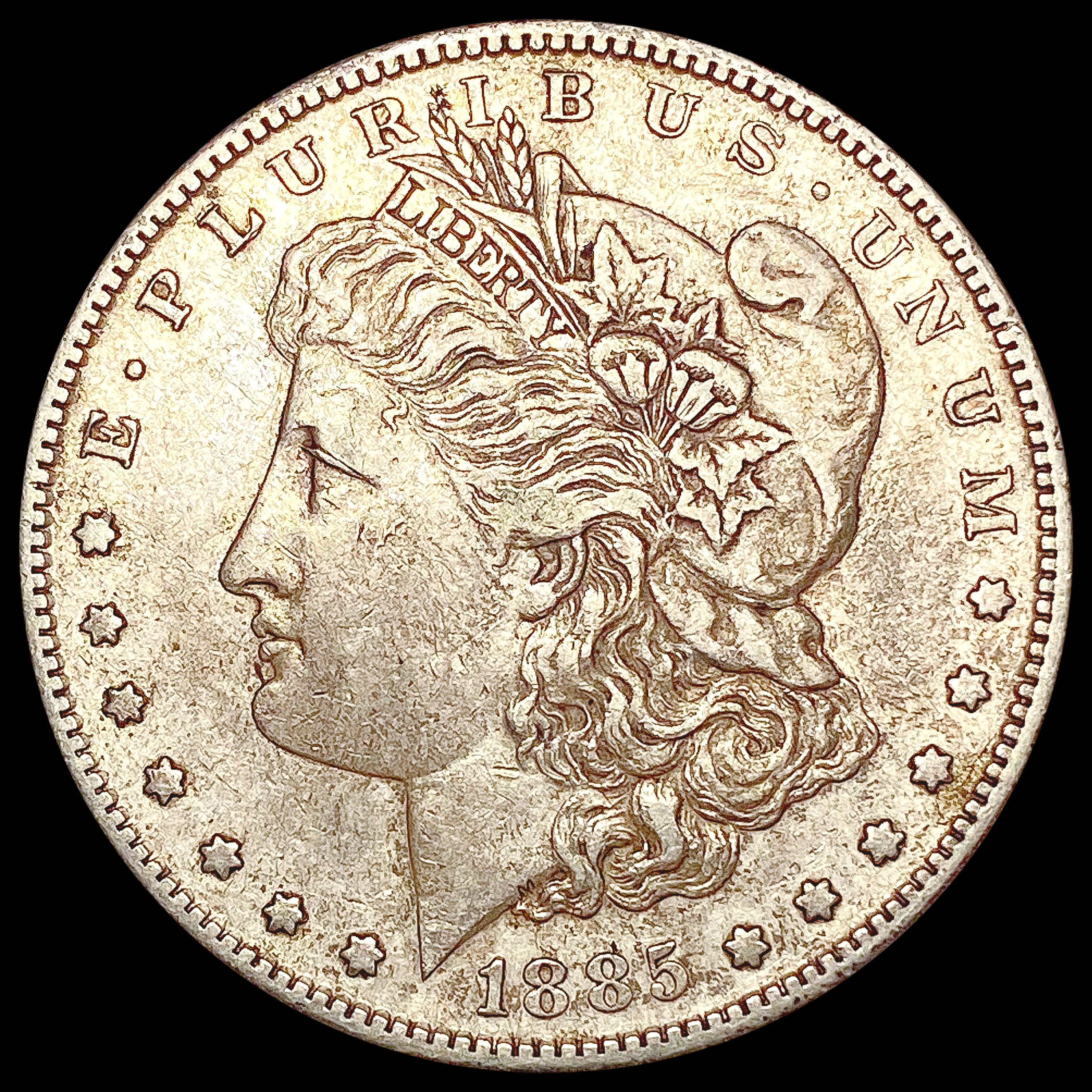 1885-S Morgan Silver Dollar NEARLY UNCIRCULATED