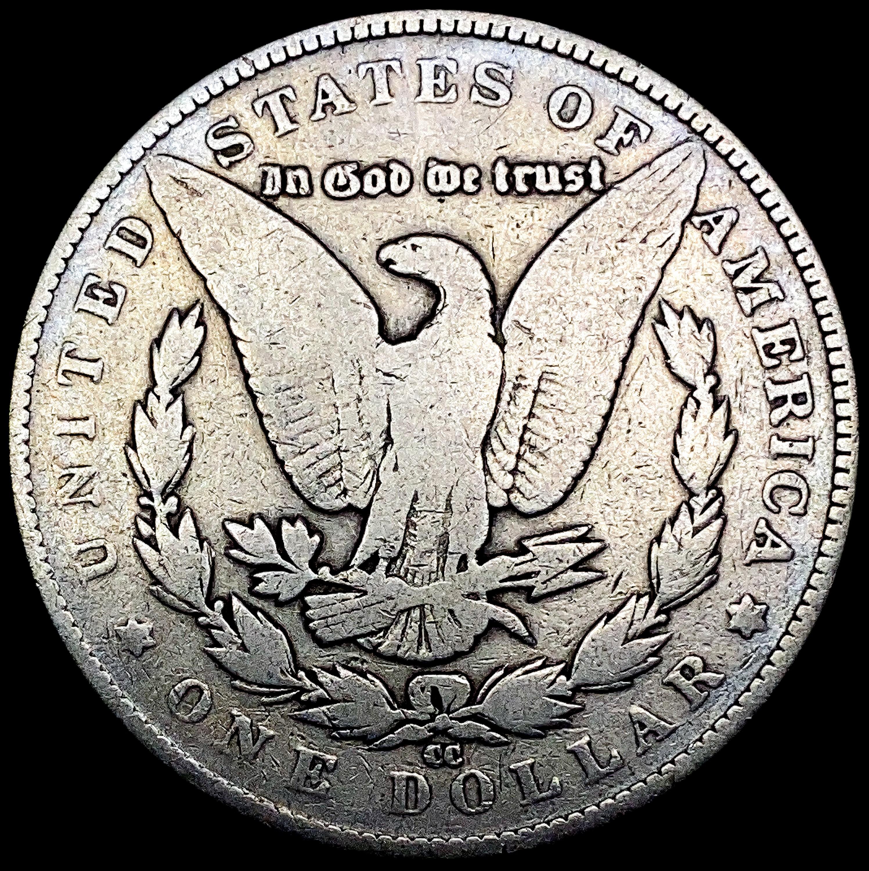 1884-CC Morgan Silver Dollar NICELY CIRCULATED