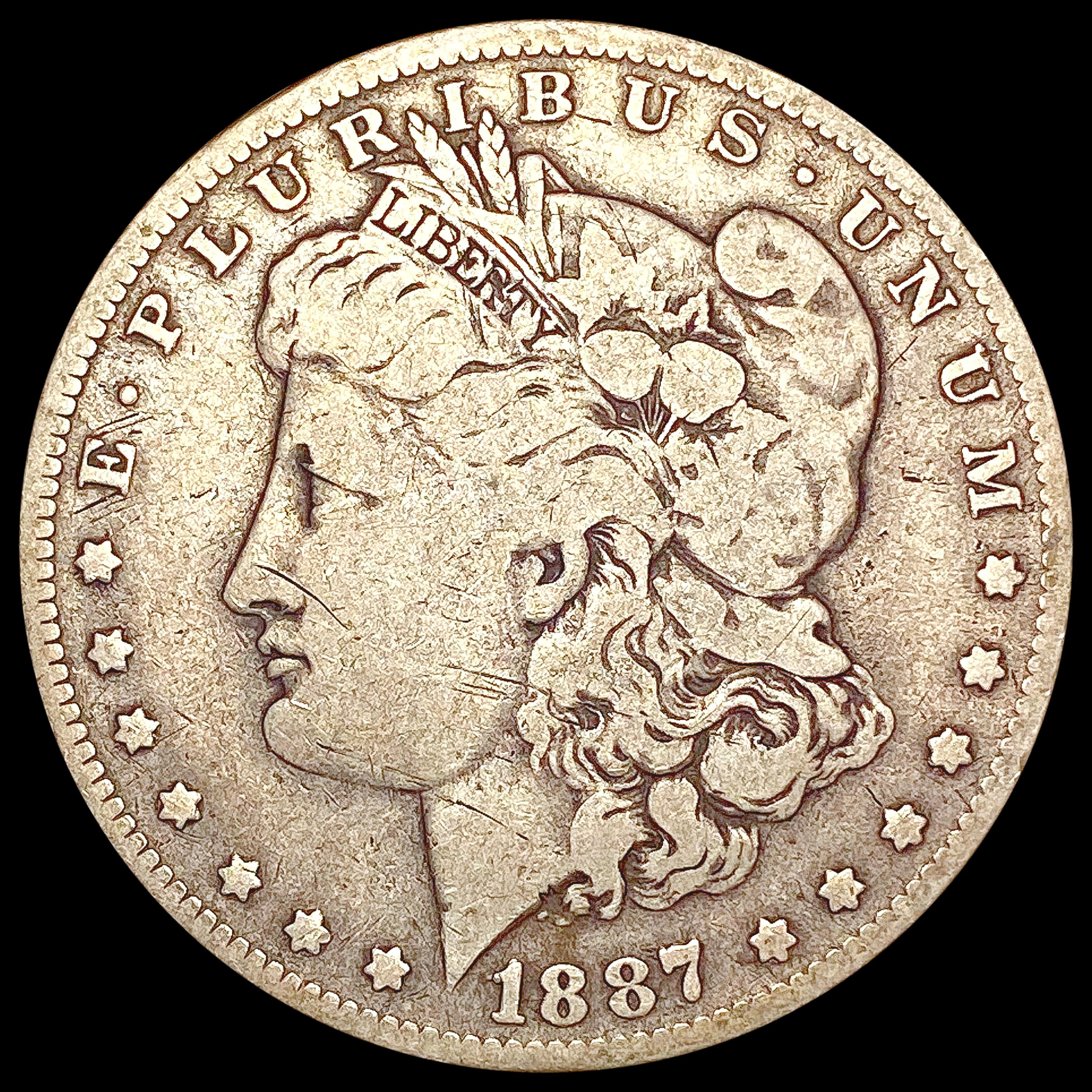1887-O Morgan Silver Dollar NICELY CIRCULATED