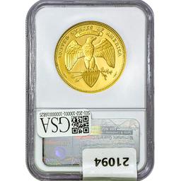 2009 $100 Gold Union 1oz. Gold NGC Gem PFUC George
