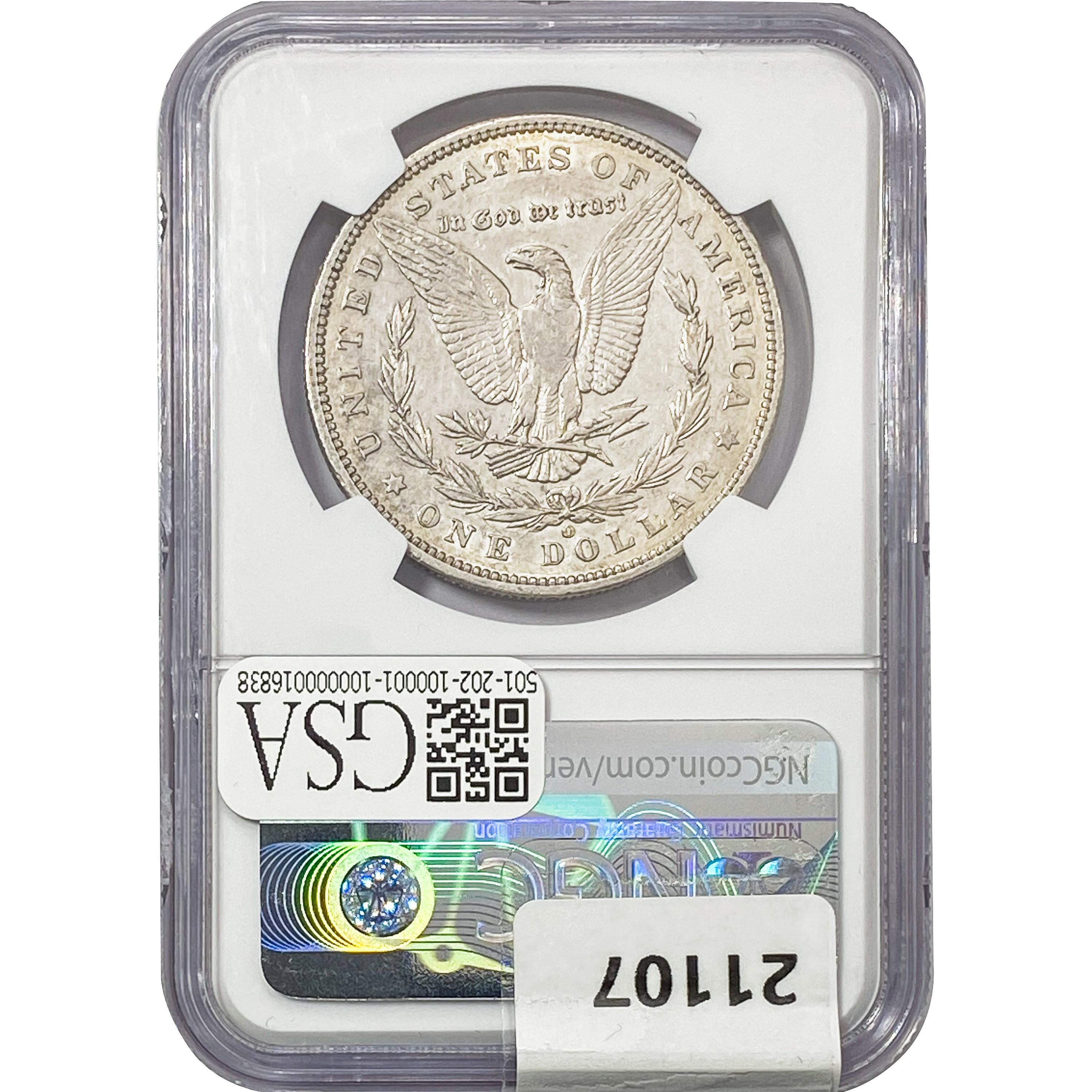 1896-O Morgan Silver Dollar NGC XF45