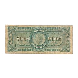 1886 $5 MORGAN SILVER DOLLAR SILVER CERT. NOTE