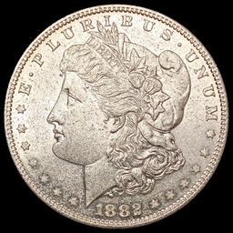 1882-S Morgan Silver Dollar CHOICE AU