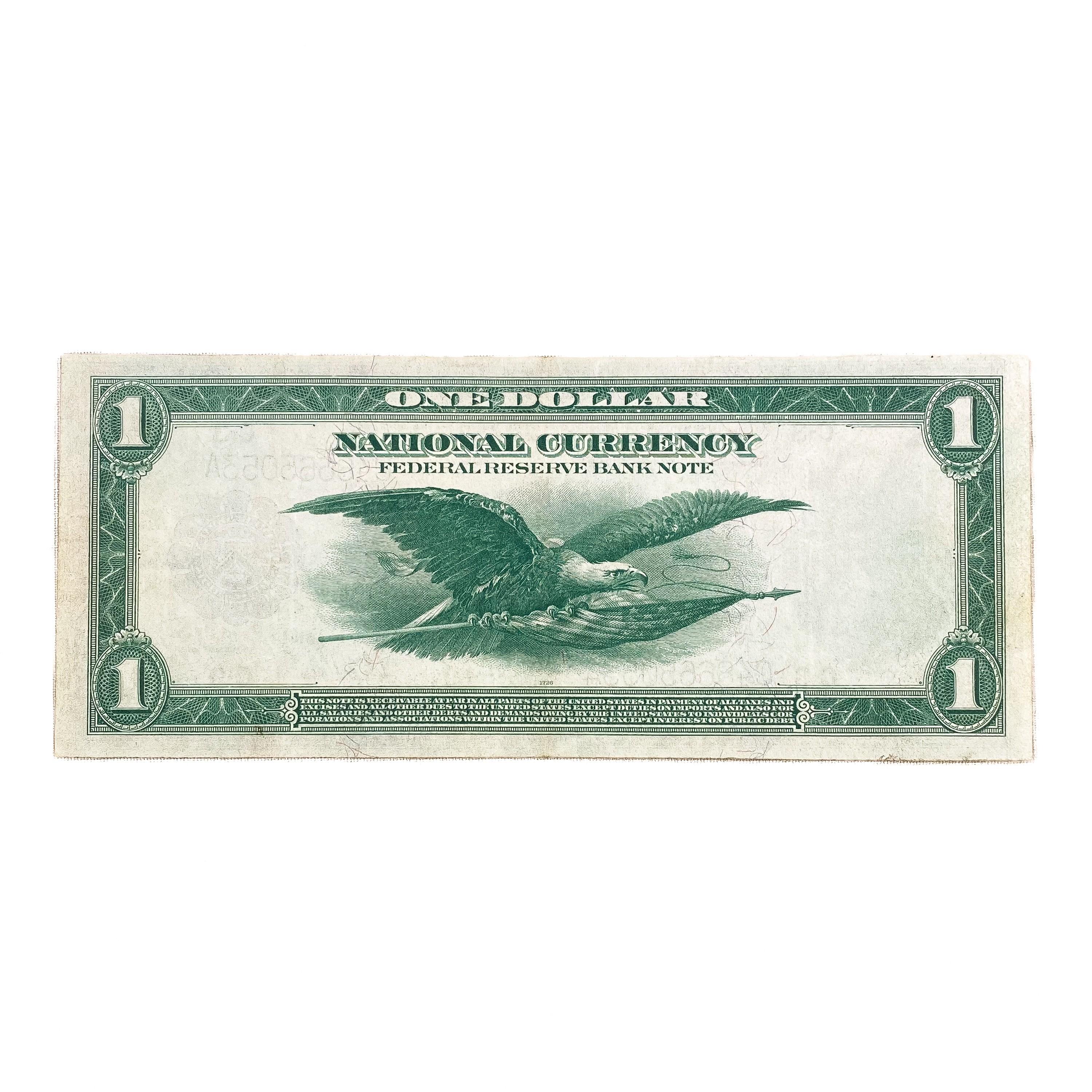 1918 $1 FRBN PHILADELPHIA, PA AU