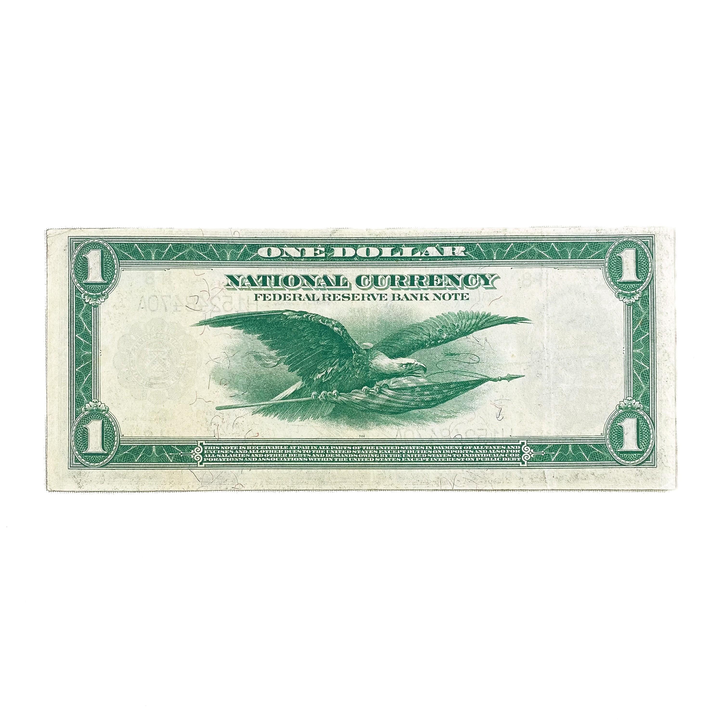 1918 $1 FRBN ST. LOUIS, MO AU