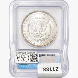 1878 7TF Morgan Silver Dollar ICG MS63+ REV 79