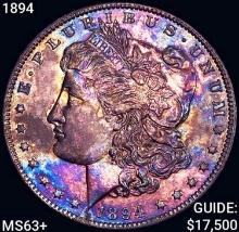 1894 Morgan Silver Dollar CHOICE BU+