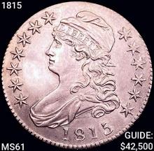 1815 Capped Bust Half Dollar UNCIRCULATED