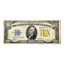 1934 $10 Gold Seal Silver Certificate