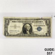 1957 A $1 Silver Certificate LIGHTLY CIRCULATED