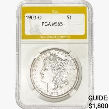 1903-O Morgan Silver Dollar PGA MS65+
