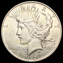 1927-D Silver Peace Dollar CHOICE AU