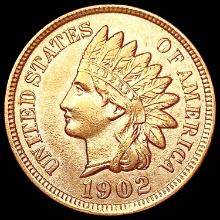 1902 RED Indian Head Cent GEM BU
