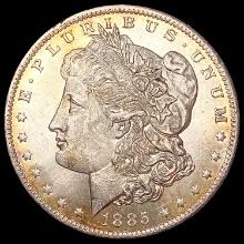 1885-O PL Morgan Silver Dollar CHOICE BU
