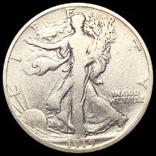 1919-S Walking Liberty Half Dollar NICELY CIRCULAT