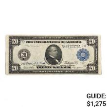 1914 $20 FRN NEW YORK, NY AU