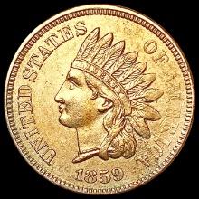 1859 Indian Head Cent CHOICE AU