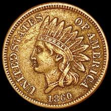 1860 Indian Head Cent NEARLY UNCIRCULATED