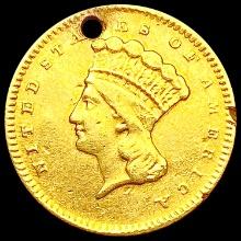 1858 Love Token Rare Gold Dollar HIGH GRADE