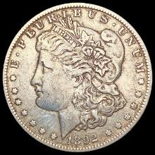 1892-O Morgan Silver Dollar LIGHTLY CIRCULATED