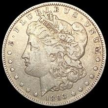 1893 Morgan Silver Dollar LIGHTLY CIRCULATED