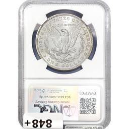 1884-S Morgan Silver Dollar NGC AU58