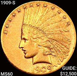 1909-S $10 Gold Eagle UNCIRCULATED