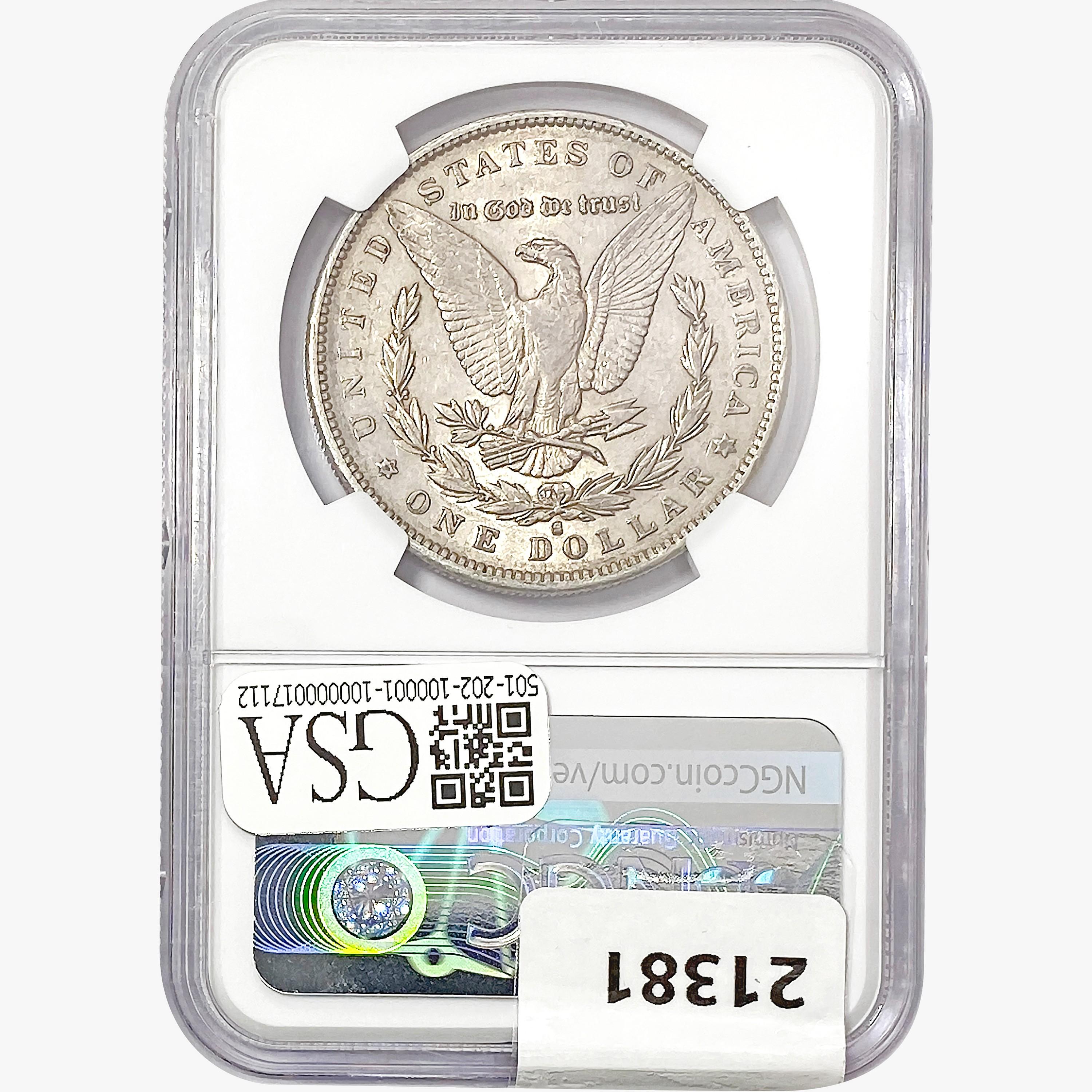 1891-S Morgan Silver Dollar NGC XF45