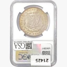 1890 Morgan Silver Dollar NGC MS63