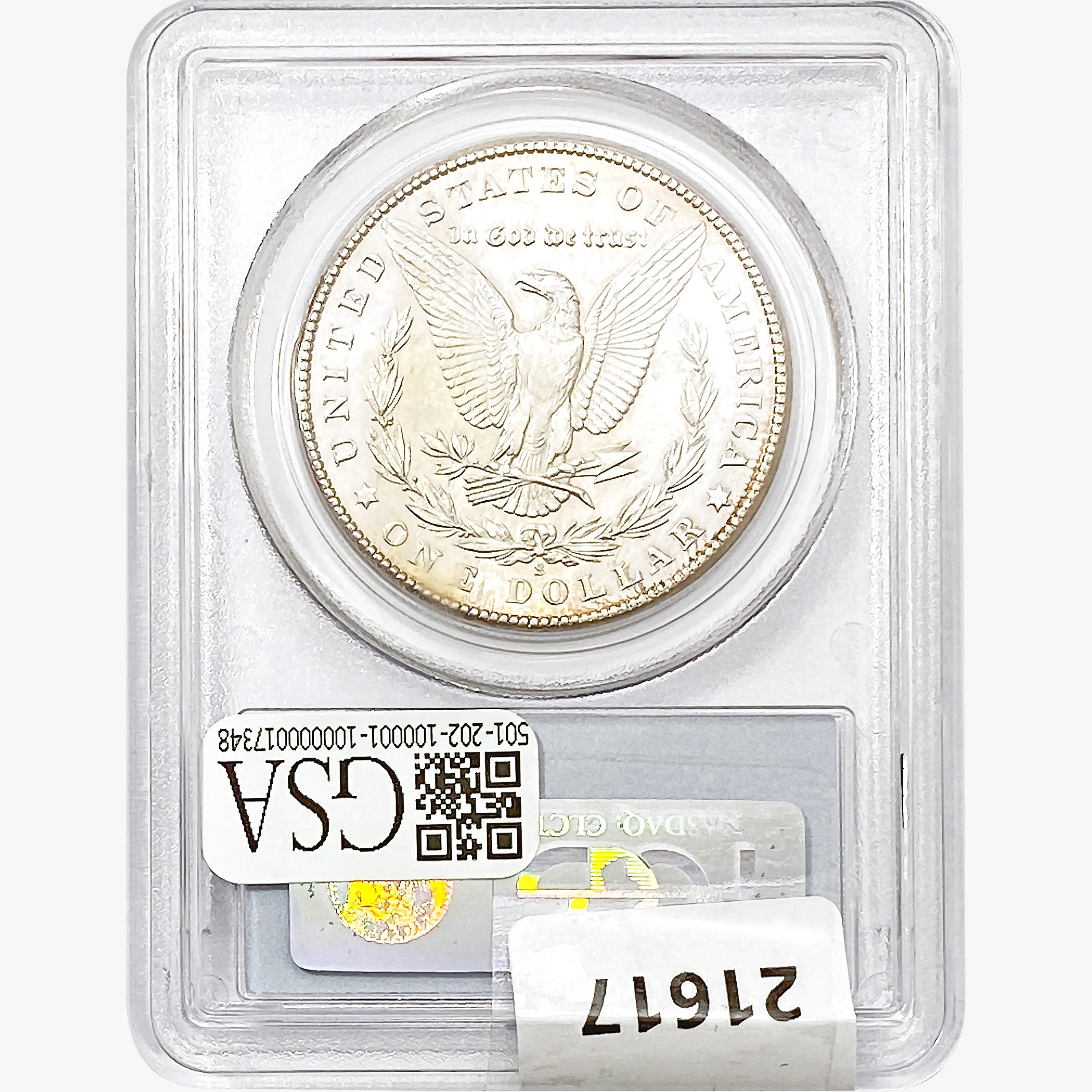 1900-S Morgan Silver Dollar PCGS AU58